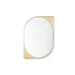 Oglinda perete Gold Metal 50x70x3.5cm